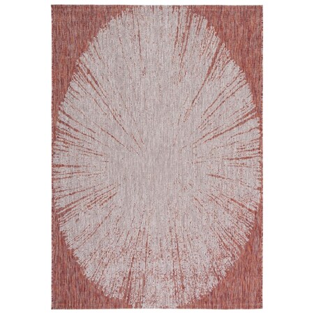 Safavieh 2 ft. x 3 ft. 7 in. Dokupa Power Loomed Rectangle Area Rug Beige & Red CY8893-36521-2